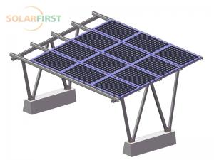 Aluminum Solar Ground Carport Mounting