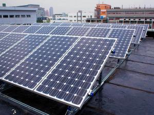 Adjustable triangle mounting system solar bracket on roof