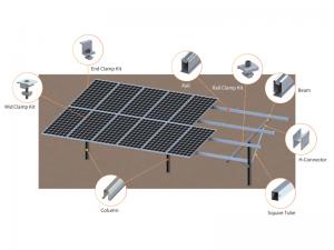 SolFirsTech RAMMING PILE GROUND MOUNT