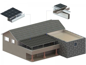 BIPV Waterproof Shed (Aluminum)