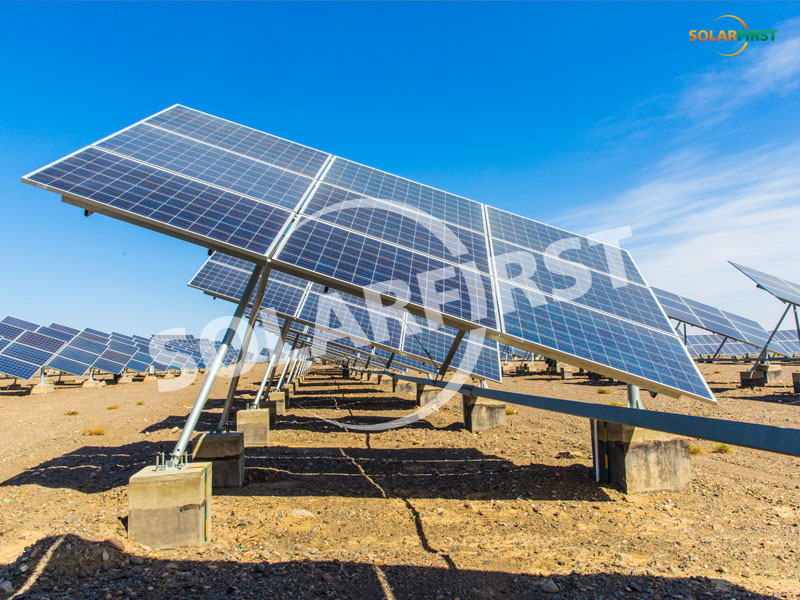 Xinjiang Hami 600KWp Tilted Tracker