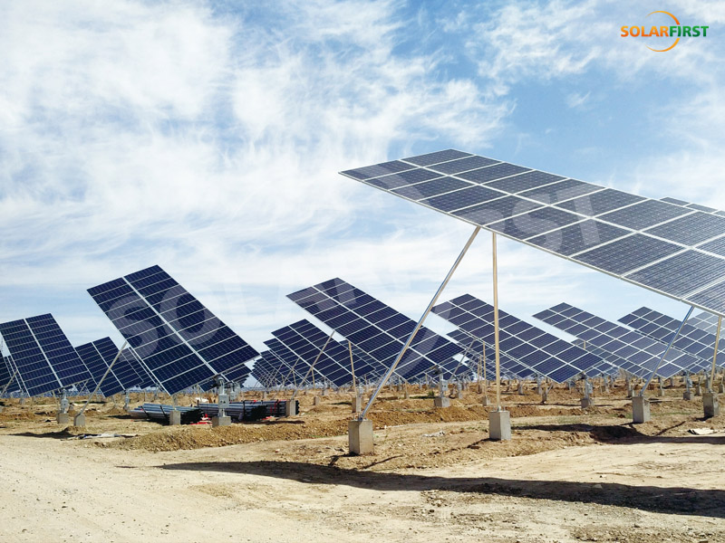 Datong, Shanxi 2MW Tilted tracker project