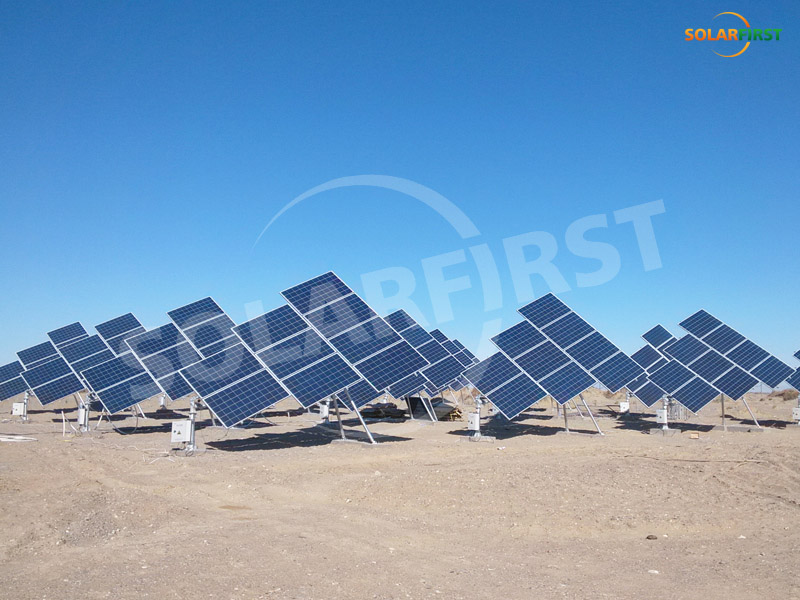 Gansu 180KW tilt tracker project