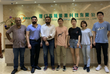 Customers from Pakistan visit us 