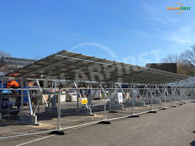Sudbury 300KWp Carbon Steel Waterproof Carport 