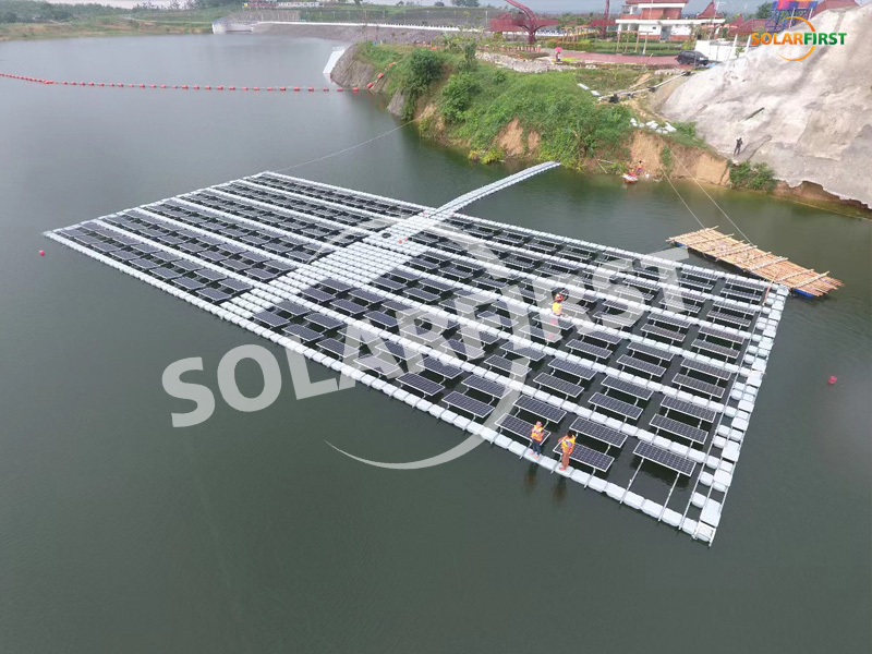 Completion of SolFirsTech Group's First Floating Mounting Project in Indonesia