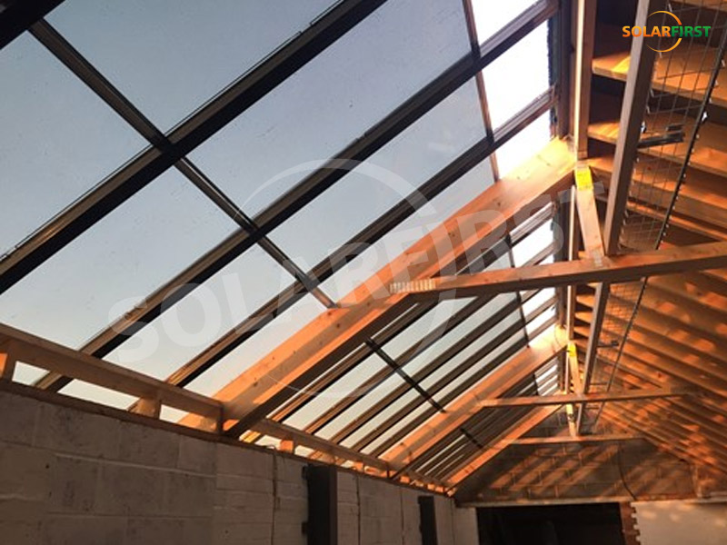 Huntington Transparent Roof BIPV Project