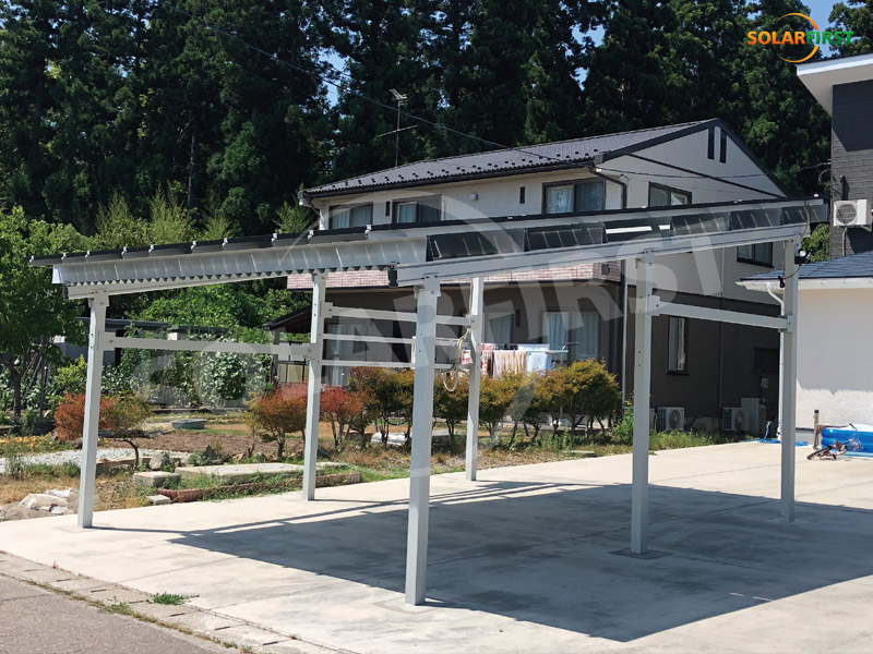 Japan 640KW Photovoltaic Carport Project