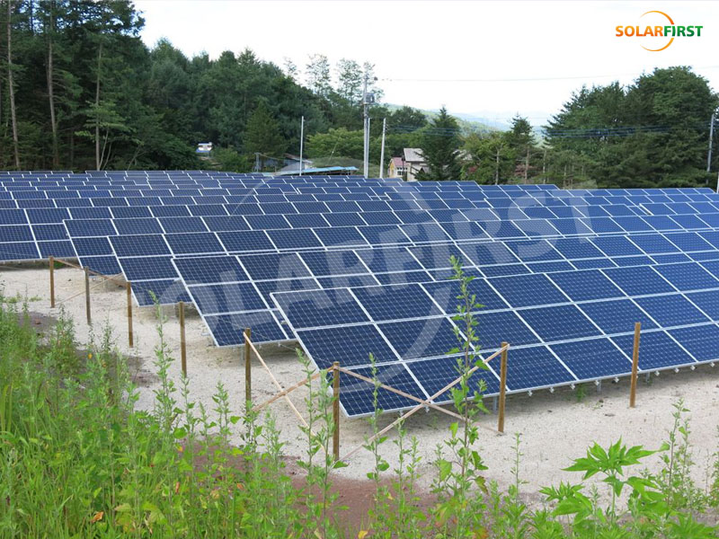 Japan 1.32MWp Ground Power Plant Project