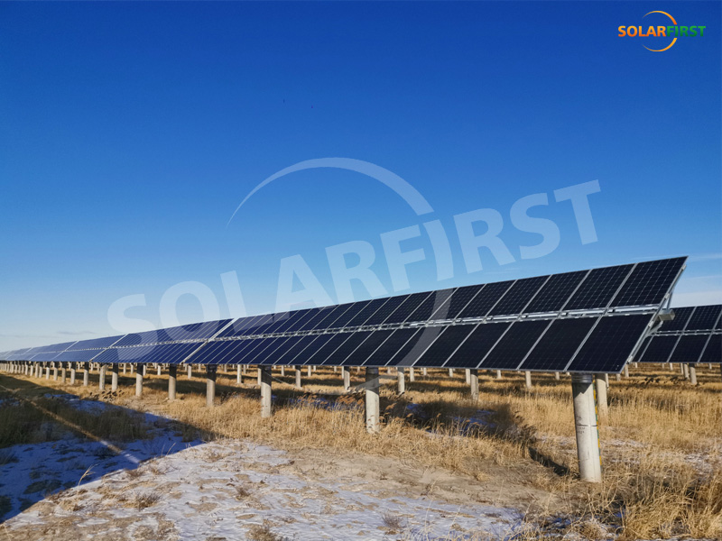 Zhangbei 38.5MW flat single-axis tracking project
