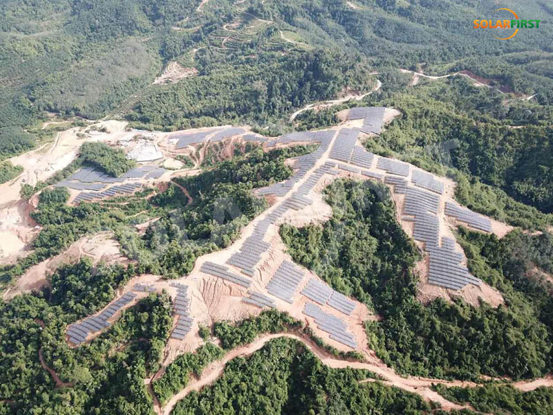 48.9MW ground power station project in Malaysia