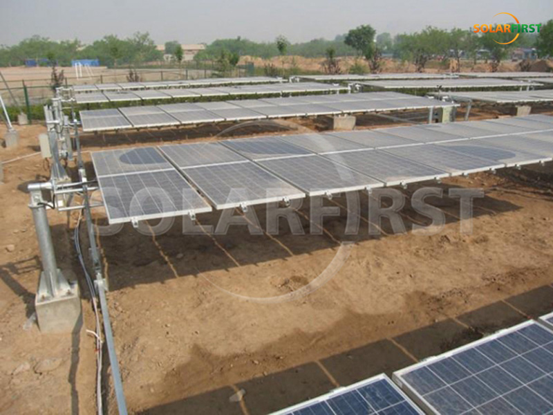 Qinghai 600KW flat single-axis tracking project