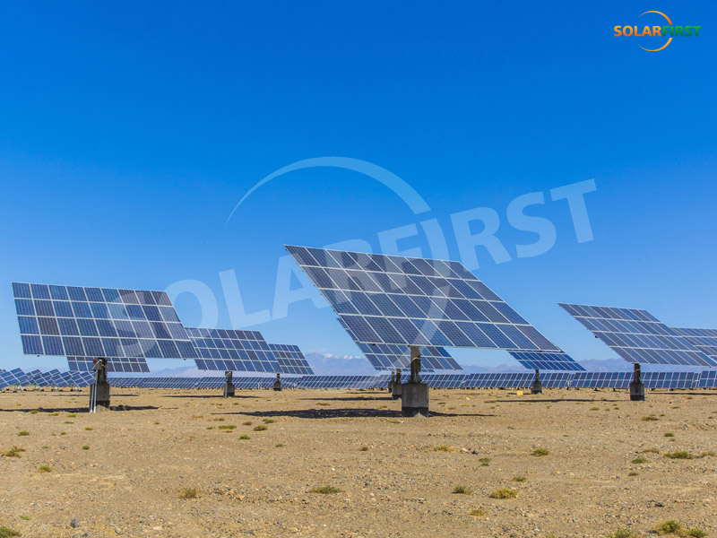 Xinjiang Hami 1MW dual-axis tracking project