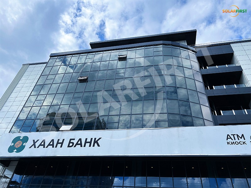 18.4KWp BIPV Curtain Wall Project in Mongolia