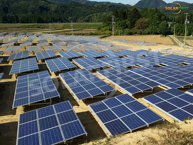 Japan 798KW ground support project