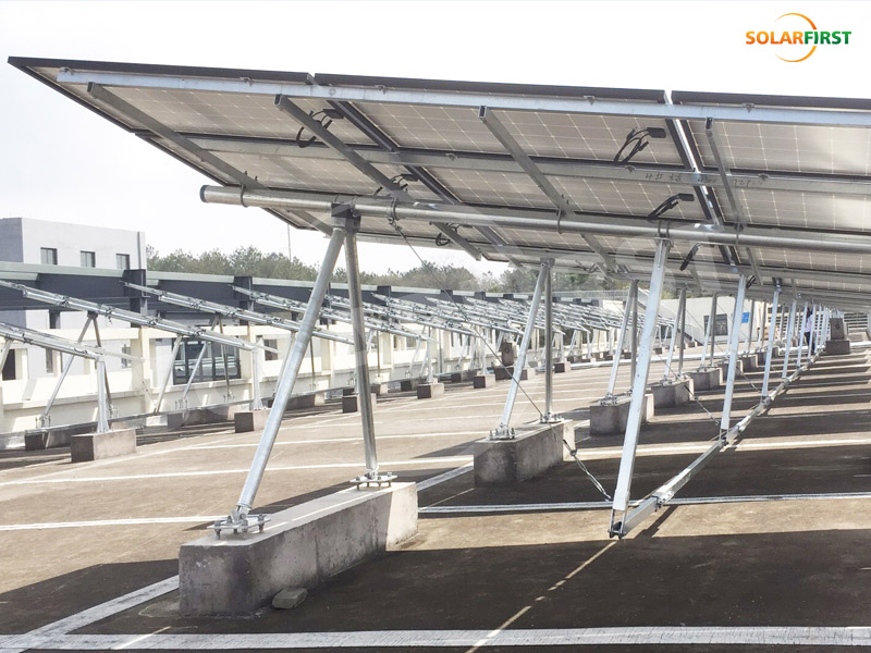 Anhui Huangshan 120KW tilt tracker project