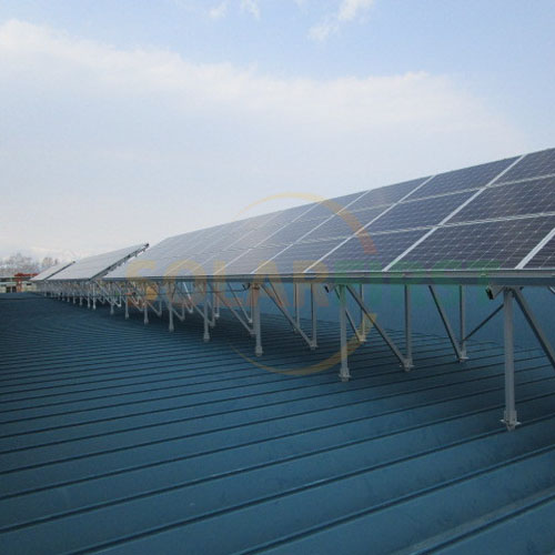 288KW Metal Roof Standing Seam Project in Japan 2018