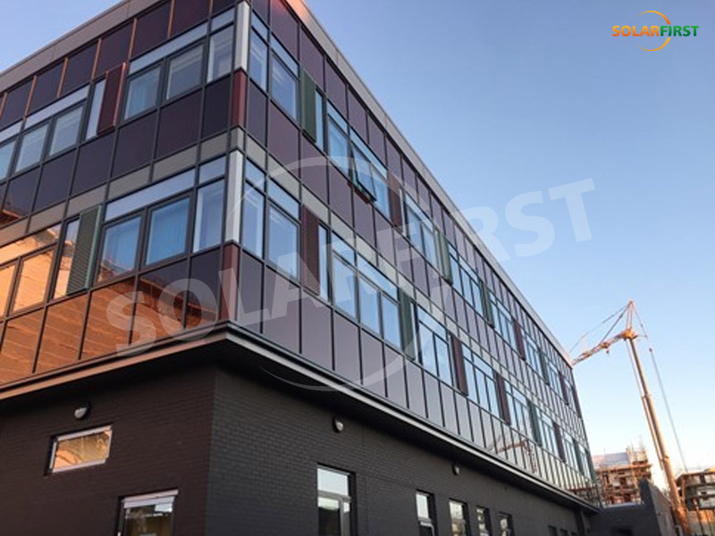 Gloucester County Council Hall 260KWBIPV Curtain Wall Project